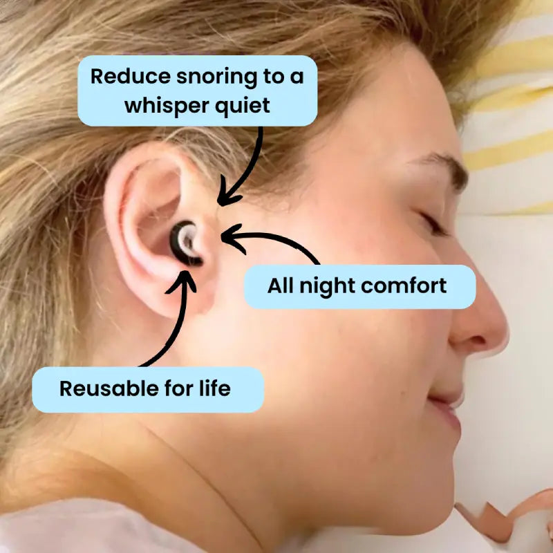 Anti Snoring Sleep Earplugs - 27dB